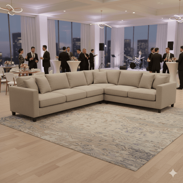 Serene U-Shape Conversation Sofa