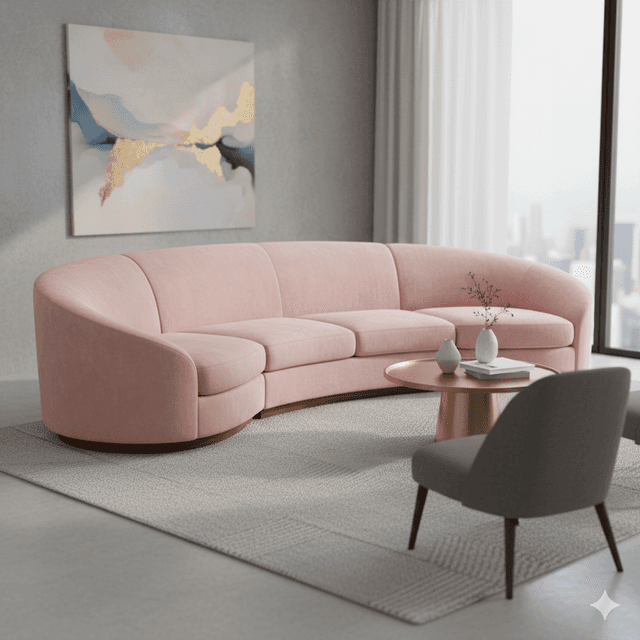 Aurora Petite L-Shape Sectional Sofa